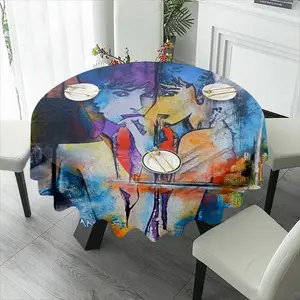 Miroirdis-Moi ? Tablecloth (Round)