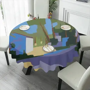 The Old Farmhouse 2 Tablecloth (Round)