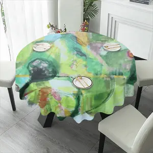 The Logic Of Illogic Tablecloth (Round)