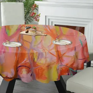 In The Enchanted Forest Tablecloth (Round)