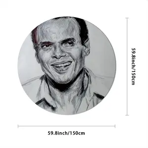 Harry Belafonte Tablecloth (Round)