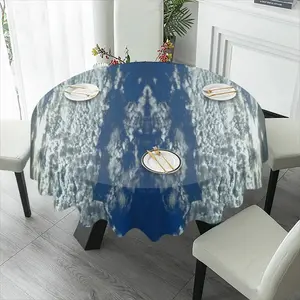 Cloudy With A Chance Of Vishnu Tablecloth (Round)