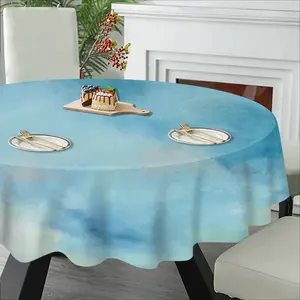 A New World- Paradise I Tablecloth (Round)