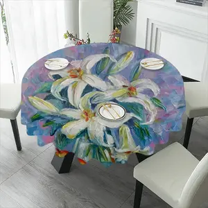 Lilies Tablecloth (Round)