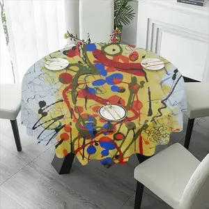 A Pretty Kettle Of Fish Tablecloth (Round)