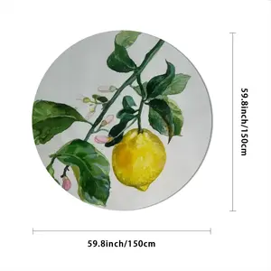 Lemon Branch Tablecloth (Round)