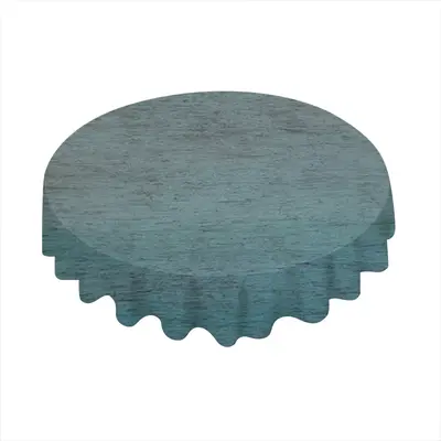 Hazy Shades Of Blue Tablecloth (Round)