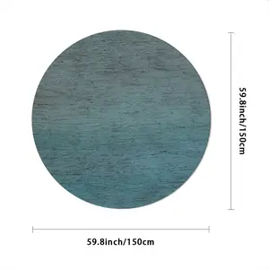 Hazy Shades Of Blue Tablecloth (Round)