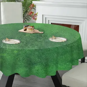 Green Jasper I Tablecloth (Round)