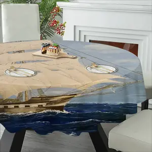 Sailing Tablecloth (Round)