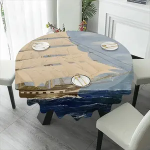 Sailing Tablecloth (Round)