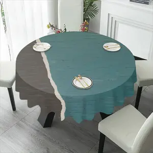 Finding The Balance Ii Tablecloth (Round)