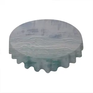 White Wildness Tablecloth (Round)