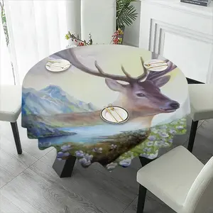 A Touch Of Nature Tablecloth (Round)