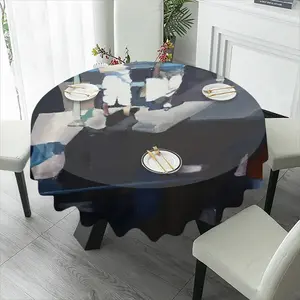 Black Tablecloth (Round)