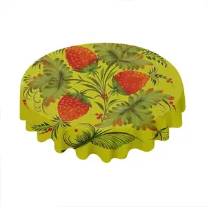 Raspberry Tablecloth (Round)