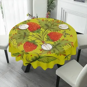 Raspberry Tablecloth (Round)