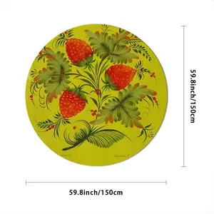 Raspberry Tablecloth (Round)