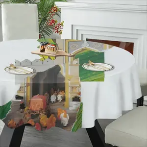 Procession Tablecloth (Round)