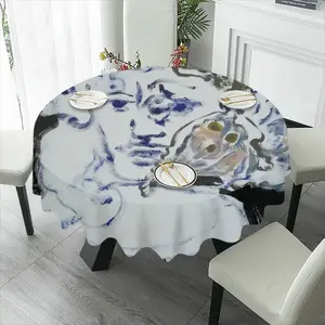 Hold My Hand Said The Butterfly Tablecloth (Round)