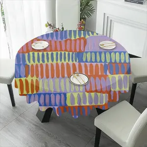 Simple Visual Tablecloth (Round)