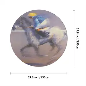 Horse Racing Tablecloth (Round)