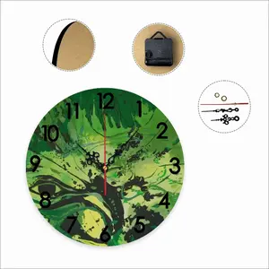 Eye Of The Cyclops I Wall Clock