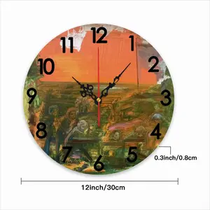 Forbidden Wall Clock