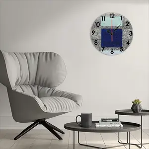 I Am A Mirror - I Am A Shadow Ii (Self Portrait Series Me ) Wall Clock