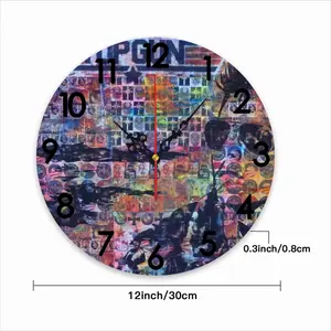 Top Gun E=Mc2 Wall Clock