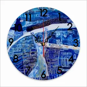 True Blue Wall Clock