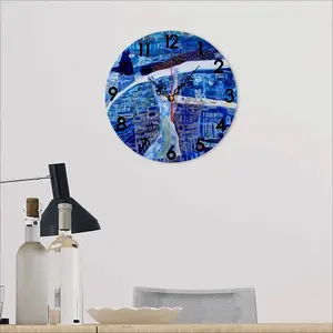 True Blue Wall Clock