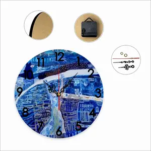 True Blue Wall Clock