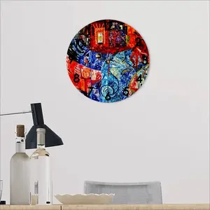 Ab9 Fragment Wall Clock