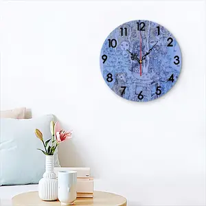 Tree Of Gold Wall Clock