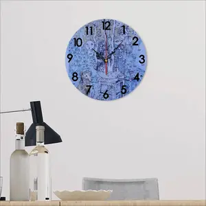 Tree Of Gold Wall Clock