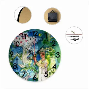 Boy With Bird Wall Clock