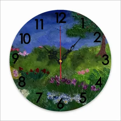 Nantucket Garden Wall Clock