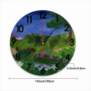 Nantucket Garden Wall Clock