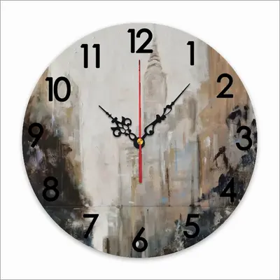 Breakfast At Tiffanys Dyptich Wall Clock