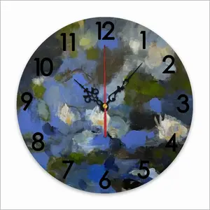 Water Lilies Wall Clock