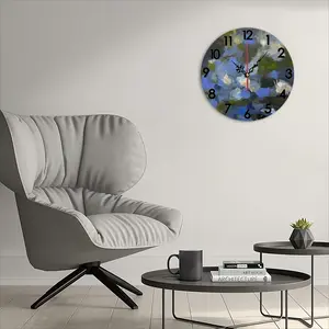 Water Lilies Wall Clock