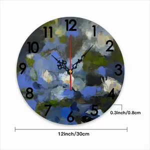 Water Lilies Wall Clock