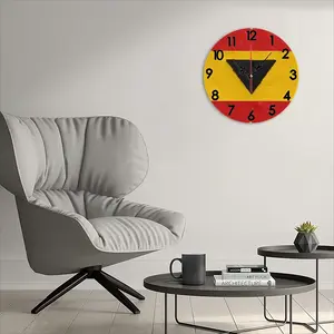 Pubic Flag Spain Wall Clock