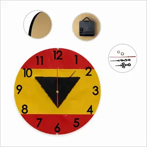 Pubic Flag Spain Wall Clock