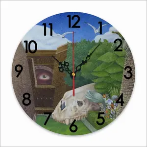 It Was A Creature Of Myth Wall Clock