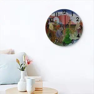 Along The Border Of Dream Wall Clock