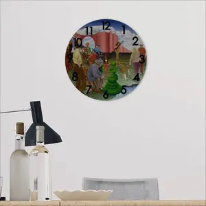 Along The Border Of Dream Wall Clock