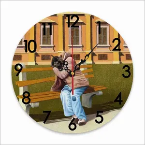 Expectations Of Indifference Wall Clock