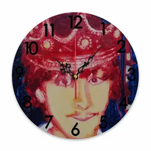 Portrait Of Chris Wall Clock